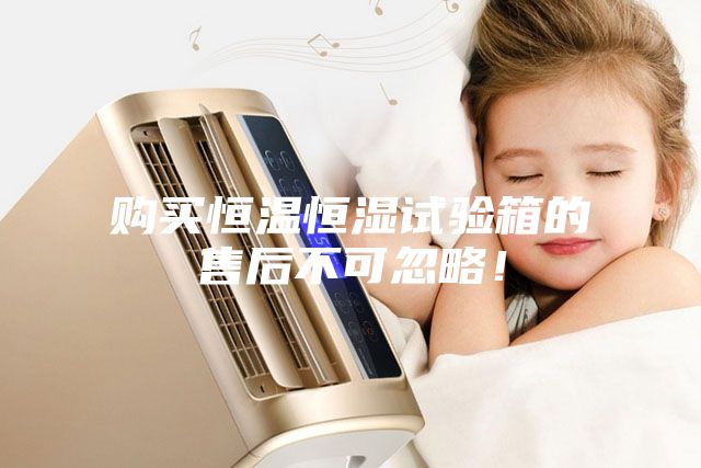 購買恒溫恒濕試驗(yàn)箱的售后不可忽略！