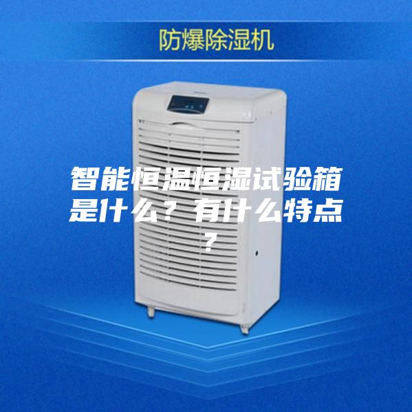 智能恒溫恒濕試驗(yàn)箱是什么？有什么特點(diǎn)？